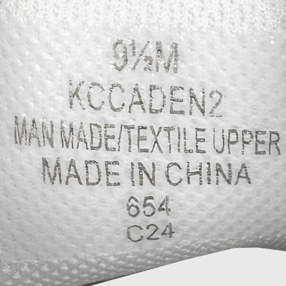 Calvin Klein Caden 2 Shoes / Sneakers - NEW Womens 9.5 White / Black - #48669-OF - Picture 6 of 6